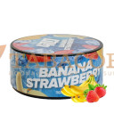 Табак для кальяна 420 Banana Strawberry (Банан, клубника, мята) 100 гр. Фото.