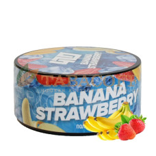Табак для кальяна 420 Banana Strawberry (Банан, клубника, мята) 100 гр