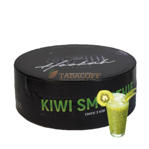 Табак для кальяна 420 Kiwi Smoothie (Киви смузи) 100 гр