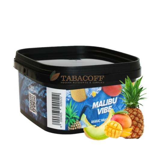 Табак для кальяна 420 Malibu Vibes (Ананас, дыня, манго) 250 гр