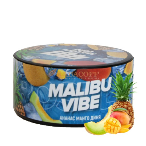 Табак для кальяна 420 Malibu Vibes (Ананас, дыня, манго) 100 гр