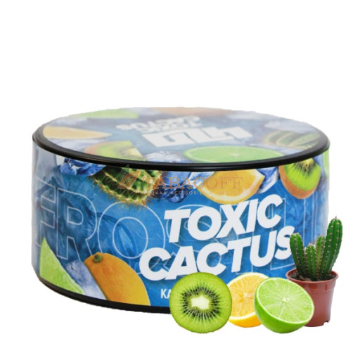 Табак для кальяна 420 Toxic Cactus (Кактус, лимон, лайм, киви) 100 гр