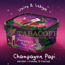 Табак для кальяна Unity x Lebiga Campagne Papi (Шампанское, Ягодный коктейль) 250 гр