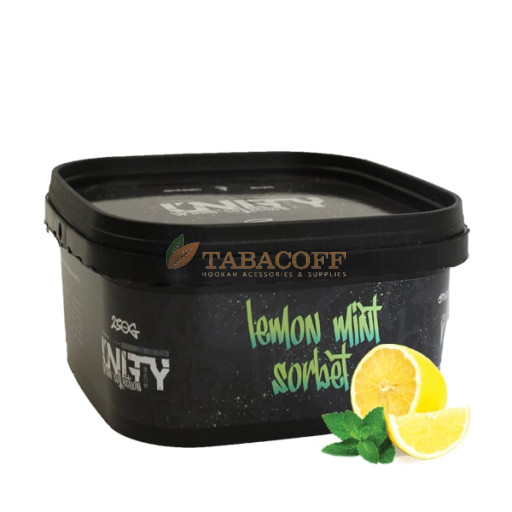 Табак для кальяна Unity Lemon mint sorbet (Лимонно мятный сорбет) 250 гр
