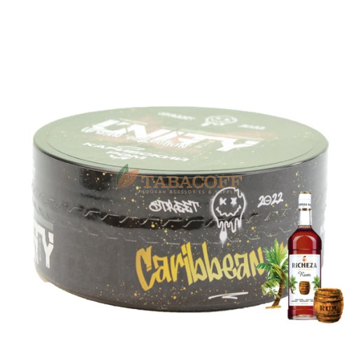 Табак для кальяна Unity 2.0 Caribbean rum (Карибский ром) 100 гр