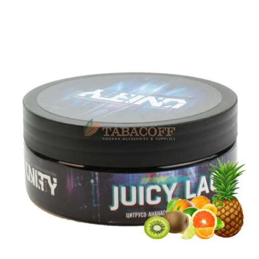 Табак для кальяна Unity Juicy Lag (Цитрусы с Ананасом) 125 гр