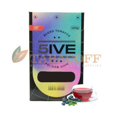 Табак для кальяна 5ive Hard Blueberry Tea (Черничный чай) 100 гр