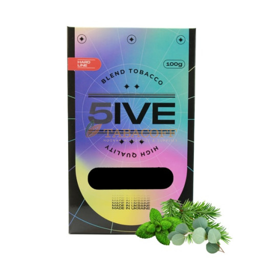 Табак для кальяна 5ive Hard Everest (Эвкалипт, мята, хвоя) 100 гр
