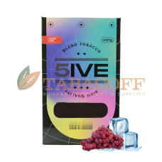 Табак для кальяна 5ive Hard Ice grapes (Айс виноград) 100 гр