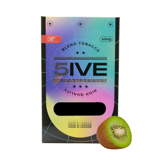 Табак для кальяна 5ive Hard Fine Kiwi (Киви) 100 гр