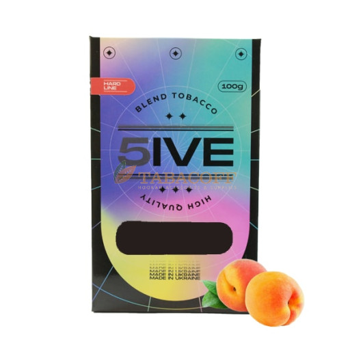 Табак для кальяна 5ive Hard Creamy Peach (Кремовый персик) 100 гр