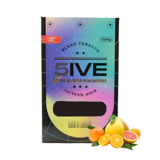 Табак для кальяна 5ive Hard Vitamin-C (Апельсин, Лайм, Грейпфрут) 100 гр