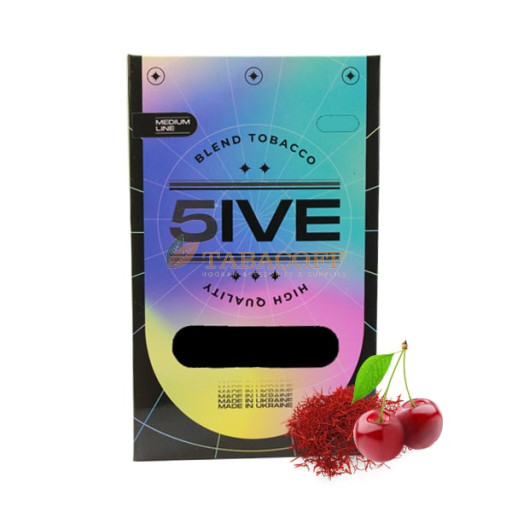 Табак для кальяна 5ive Medium Red Kashmir (Кашмир, вишня) 100 гр