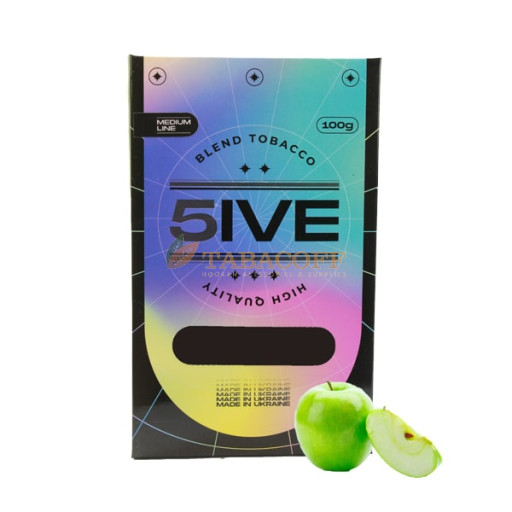 Табак для кальяна 5ive Medium Juice Apple (Яблоко) 100 гр