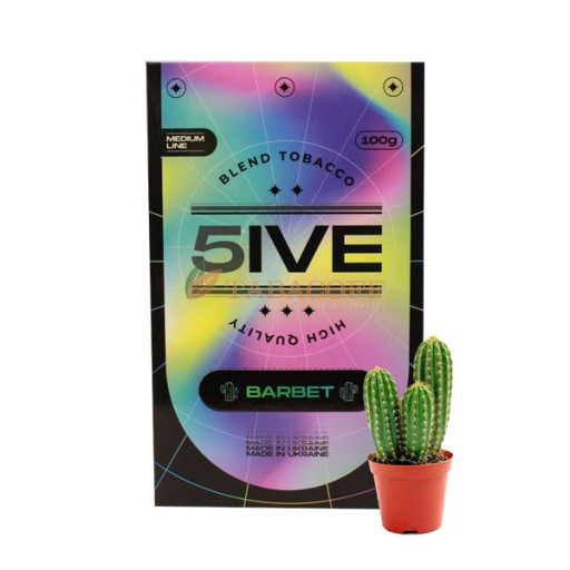Табак для кальяна 5ive Medium Barbet (Кактус) 100 гр