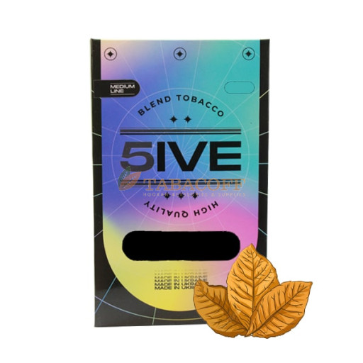 Табак для кальяна 5ive Medium Base (Табачный лист) 250 гр