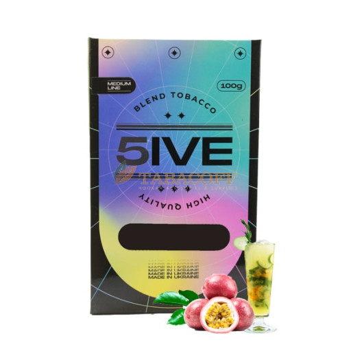 Табак для кальяна 5ive Medium Pink Drink (Маракуйя, Огуречный лимонад) 250 гр