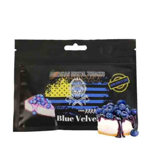 Табак American BRUTAL Tobacco Blue Velvet  (Черничный десерт) 100гр