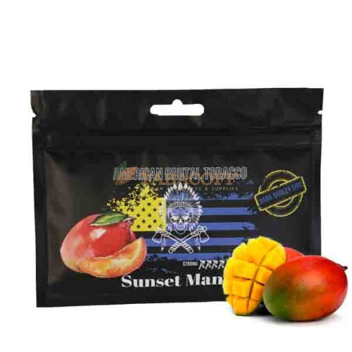 Табак American BRUTAL Tobacco Sunset Mango (Манго) 100гр