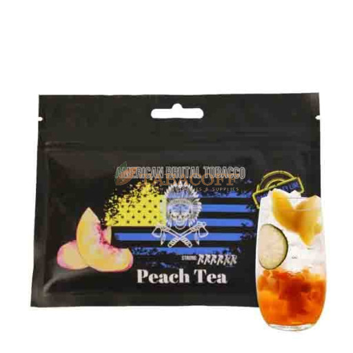 Табак American BRUTAL Tobacco Peach tea (Персиковый чай) 100гр