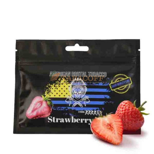 Табак American BRUTAL Tobacco Strawberry jam (Клубничный джем) 100гр