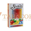 Табак для кальяна Serbetli Ice Strawberry Banana (Айс Клубника Банан) 50 гр. Фото.