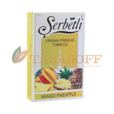 Табак для кальяна Serbetli Mango Pineapple (Манго Ананас) 50гр 