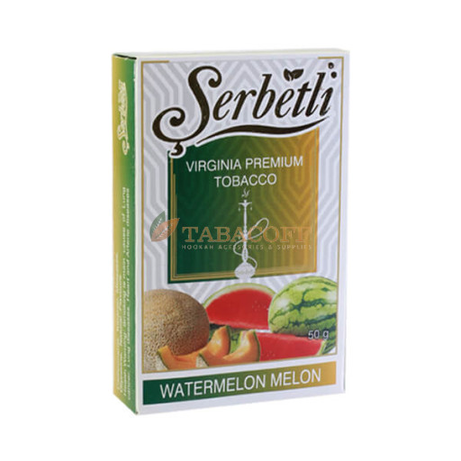 Табак для кальяна Serbetli Watermelon Melon (Айс Арбуз Дыня) 50 гр