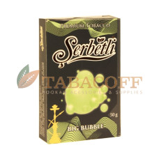 Табак для кальяна Serbetli Big Bubble (Сладкая Жвачка) black pack 50 гр