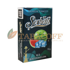 Табак для кальяна Serbetli Ice Watermelon (Айс Арбуз) black pack 50гр