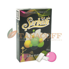 Табак для кальяна Serbetli Gum fasion (Сладкая жвачка) black pack 50 гр