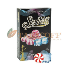 Табак для кальяна Serbetli Ice bom bom (Лёд, Леденцы) black pack 50 гр