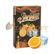Табак для кальяна Serbetli Ice Orange (Айс, Апельсин) black pack 50 гр