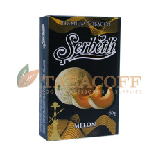 Табак для кальяна Serbetli Melon (Дыня) black pack 50 гр