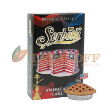 Табак для кальяна Serbetli American cake (Американский пирог) black pack 50 гр