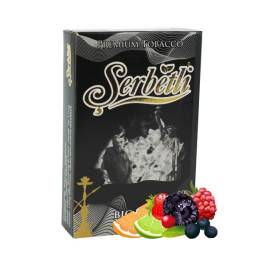 Табак для кальяна Serbetli Big bob (Большой Боб) black pack 50 гр
