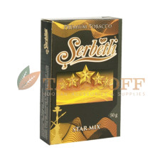 Табак для кальяна Serbetli Star Mix (Стар микс) black pack 50 гр