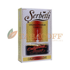 Табак для кальяна Serbetli California Love (Калифорния Лав) 50 гр
