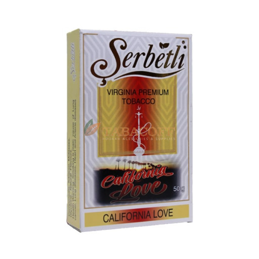 Табак для кальяна Serbetli California Love (Калифорния Лав) 50 гр