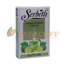 Табак для кальяна Serbetli Exotik Lime (Екзотик Лайм) 50 гр