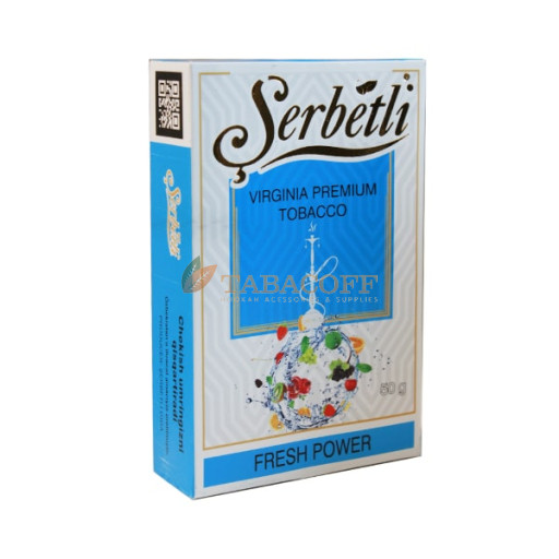 Табак для кальяна Serbetli Fresh power (Свежая сила) 50 гр