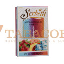 Табак для кальяна Serbetli Ice Berry Peach (Айс Ягоды Персик) 50 гр. Фото.