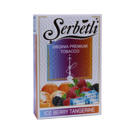 Табак для кальяна Serbetli Ice Berry Tangerine  (Айс Ягоды Мандарин) 50 гр