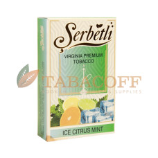 Табак для кальяна Serbetli Ice Сitrus Mint (Айс Цытрус Мята) 50 гр