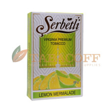 Табак для кальяна Serbetli Lemon Marmalade (Лимонные мармеладки) 50 гр