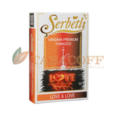 Табак для кальяна Serbetli Love Love (Лав Лав) 50 гр