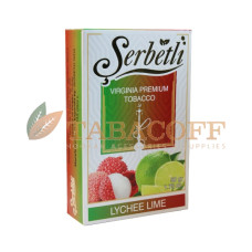 Табак для кальяна Serbetli Lyche Lime (Личи, Лайм) 50 гр