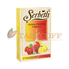 Табак для кальяна Serbetli Strawberry lemonade (Клубничный лимонад) 50 гр