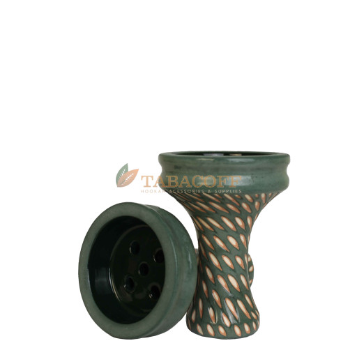 Чаша для кальяна ETNA Ash Cut Dark Green