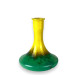 Колба для кальяна (Під ущільнювач) Craft Yellow-Green